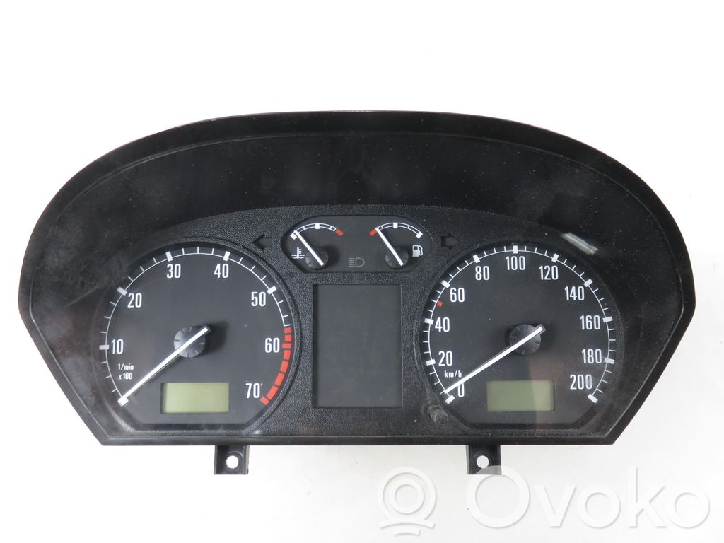 Skoda Fabia Mk1 (6Y) Tachimetro (quadro strumenti) 
