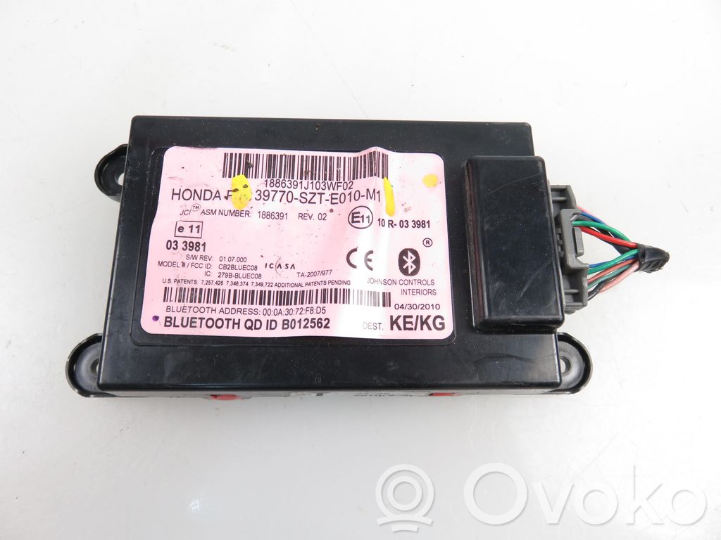 Moduł / Sterownik Bluetooth   39770SZTE010M1,39770SZTE010M1