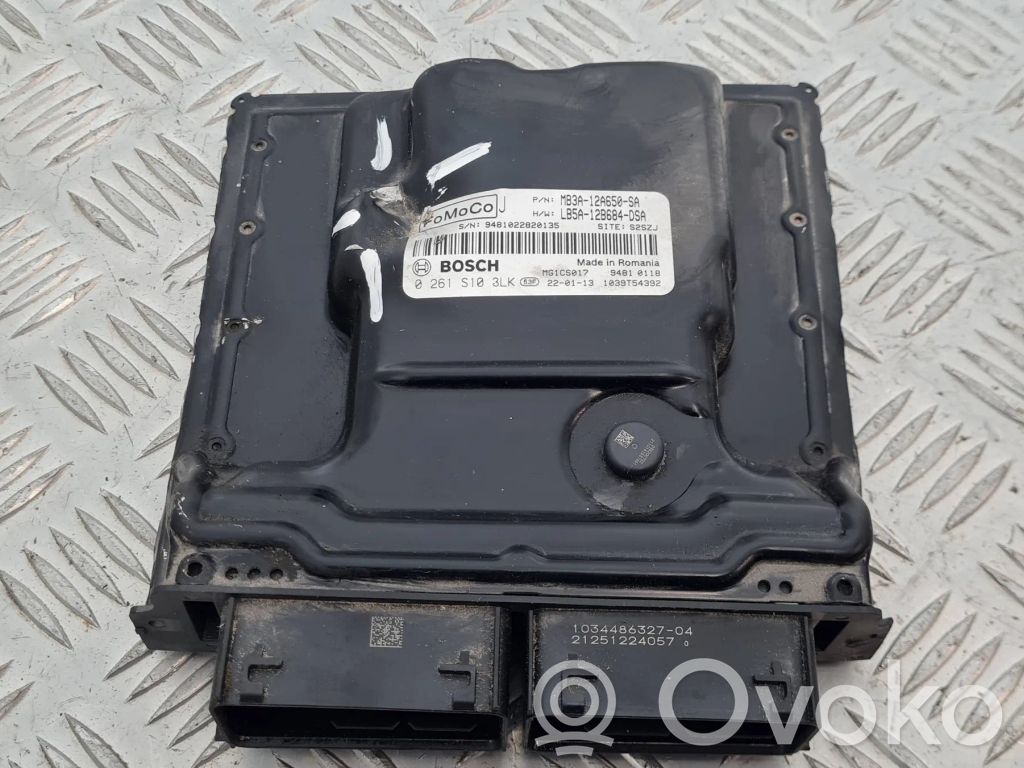Engine control unit/module ECU   MB3A12A650SA,LB5A12B684DSA,0261S103L4,0261S10316