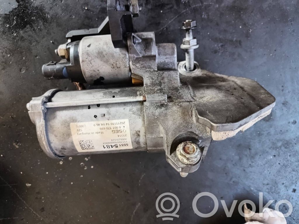 Opel Astra K Starteris 