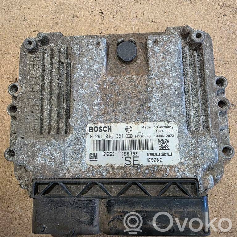 Opel Astra H Engine control unit/module 