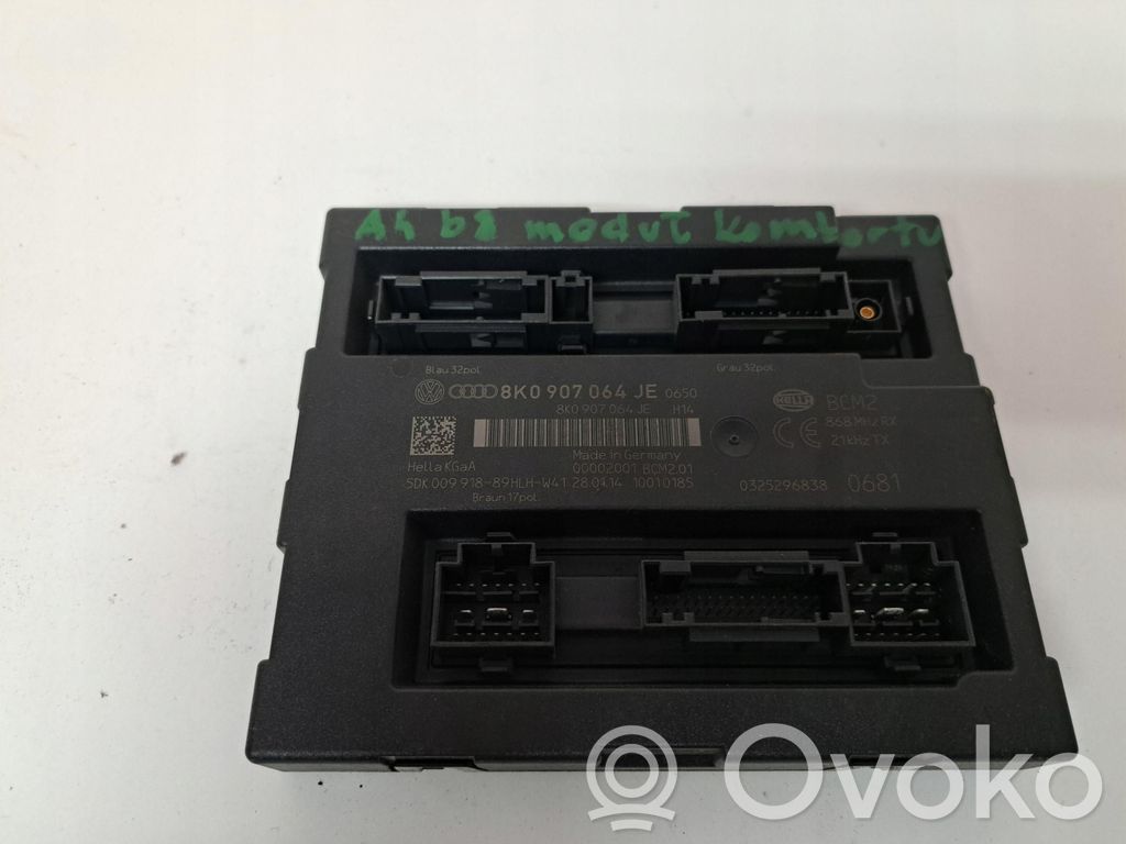 Audi A4 Allroad B8 Comfort/convenience module 