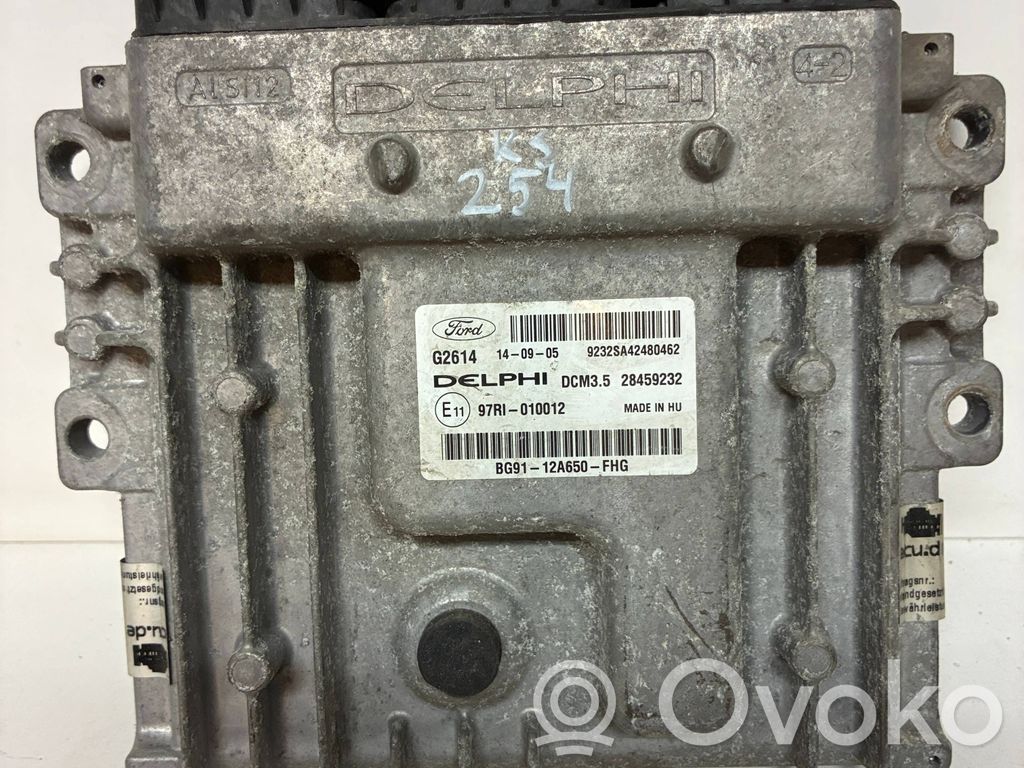 Engine control unit/module   28459232,BG9112A650FHG,97RI010012