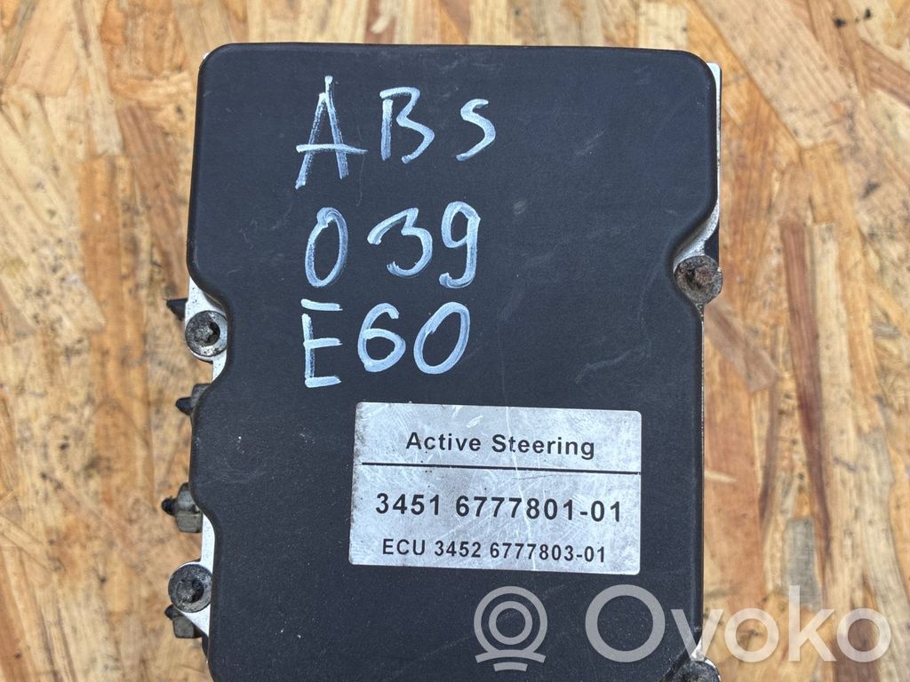 BMW 5 E60 E61 ABS Steuergerät 