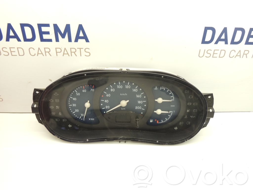 Tachimetro (quadro strumenti)   7700410437,D144