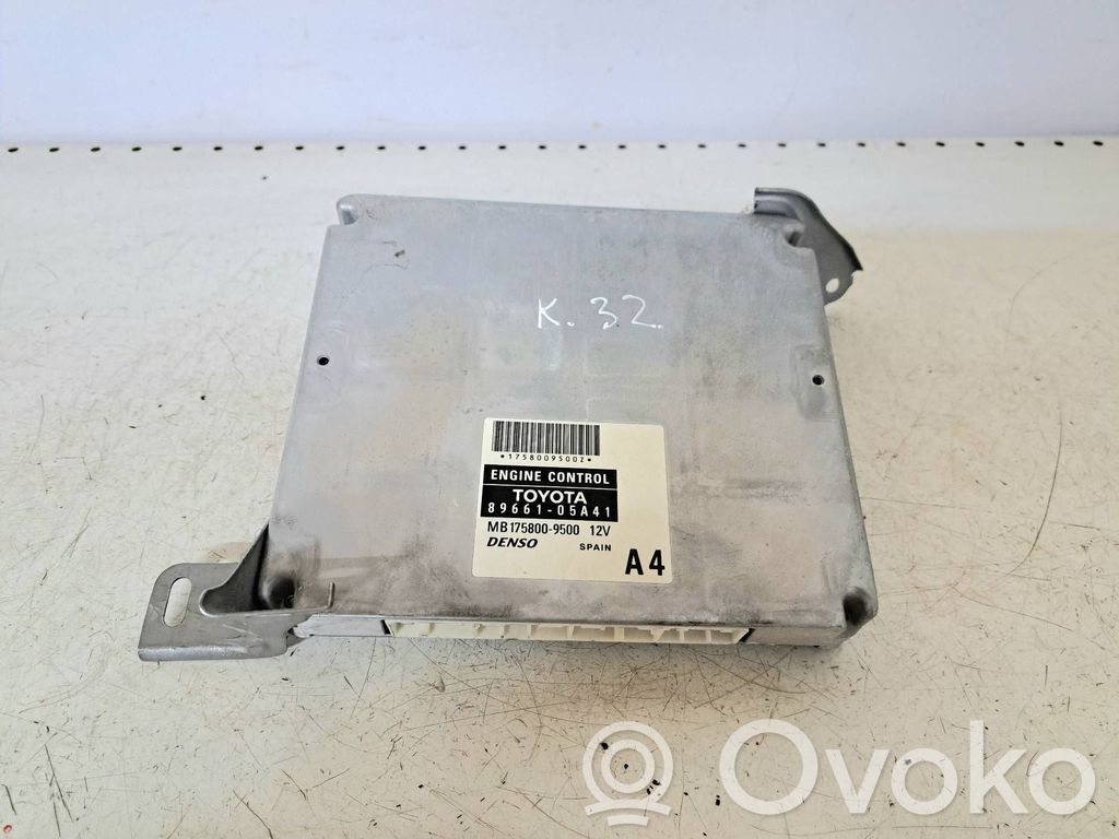 Toyota Avensis T250 Sterownik / Moduł ECU 