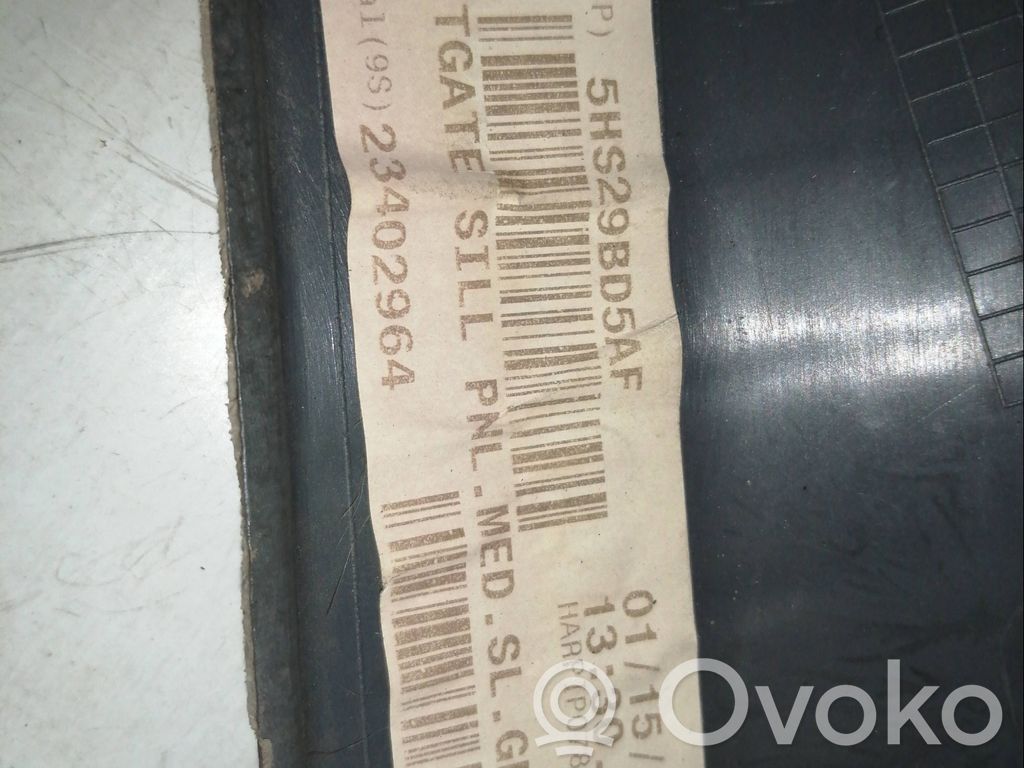 Jeep Grand Cherokee (WK) Trunk/boot sill cover protection 