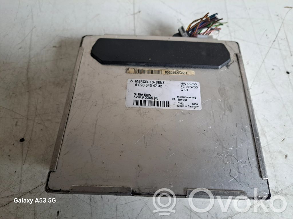 Mercedes-Benz C W203 Engine control unit/module 