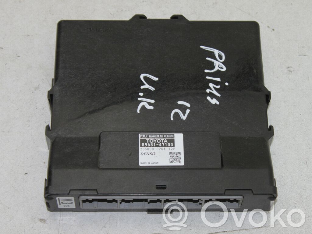 Toyota Prius (XW30) Other control units/modules 