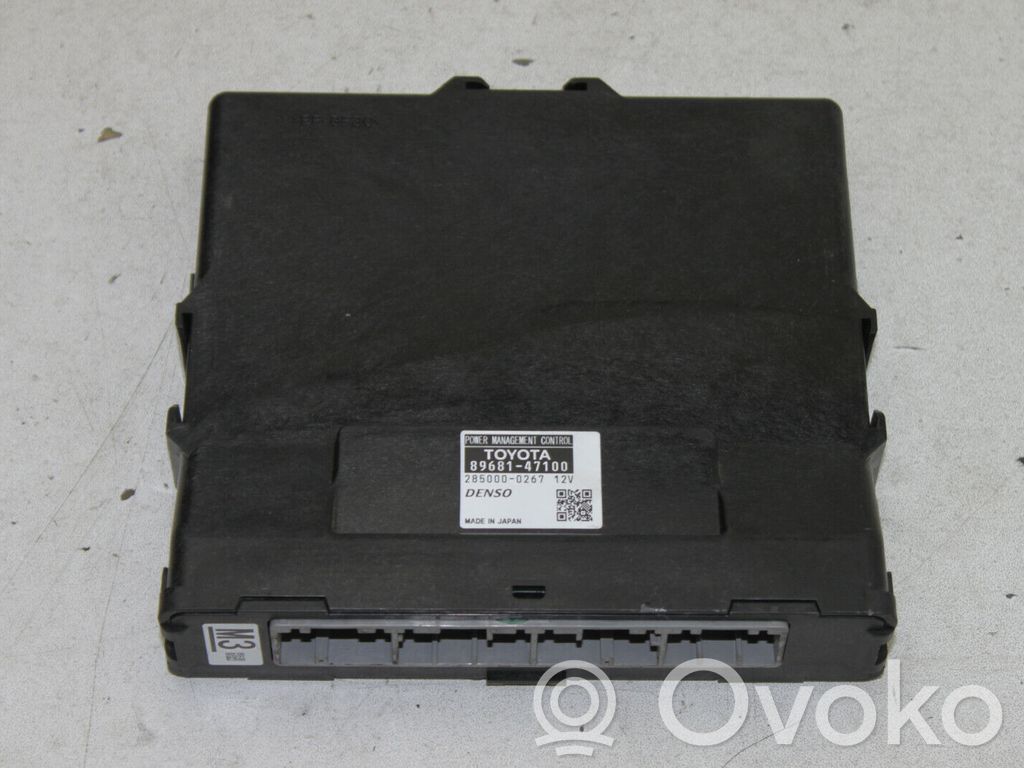 Toyota Prius (XW30) Other control units/modules 