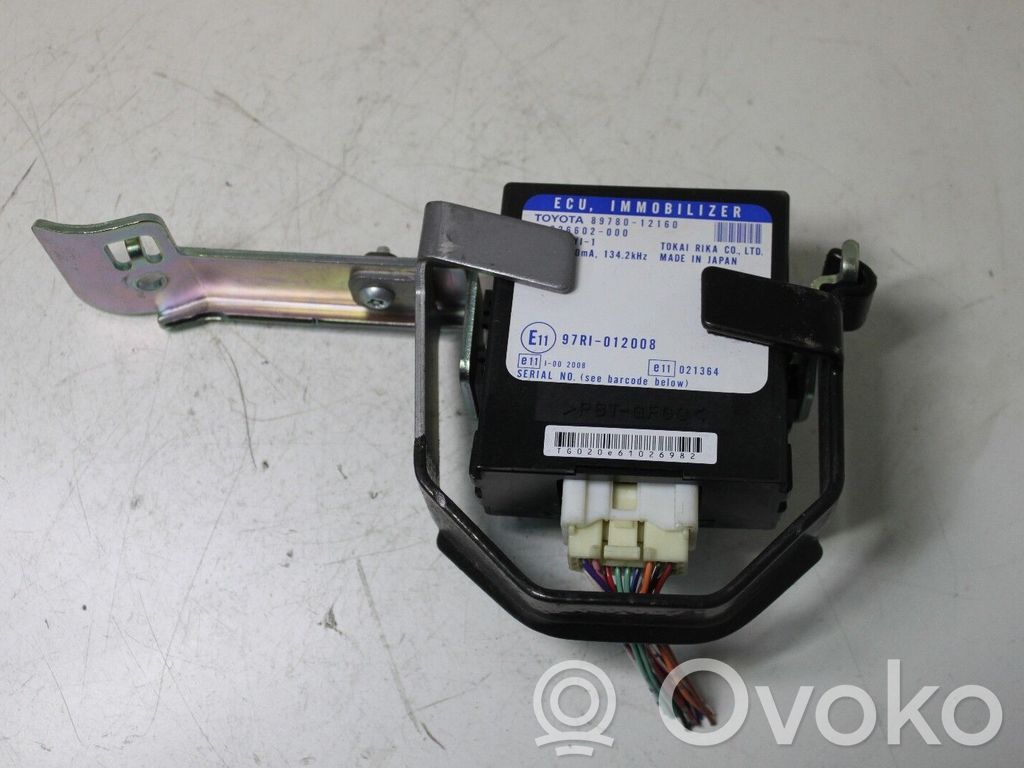 Toyota Corolla Verso E121 Immobilizer control unit/module 