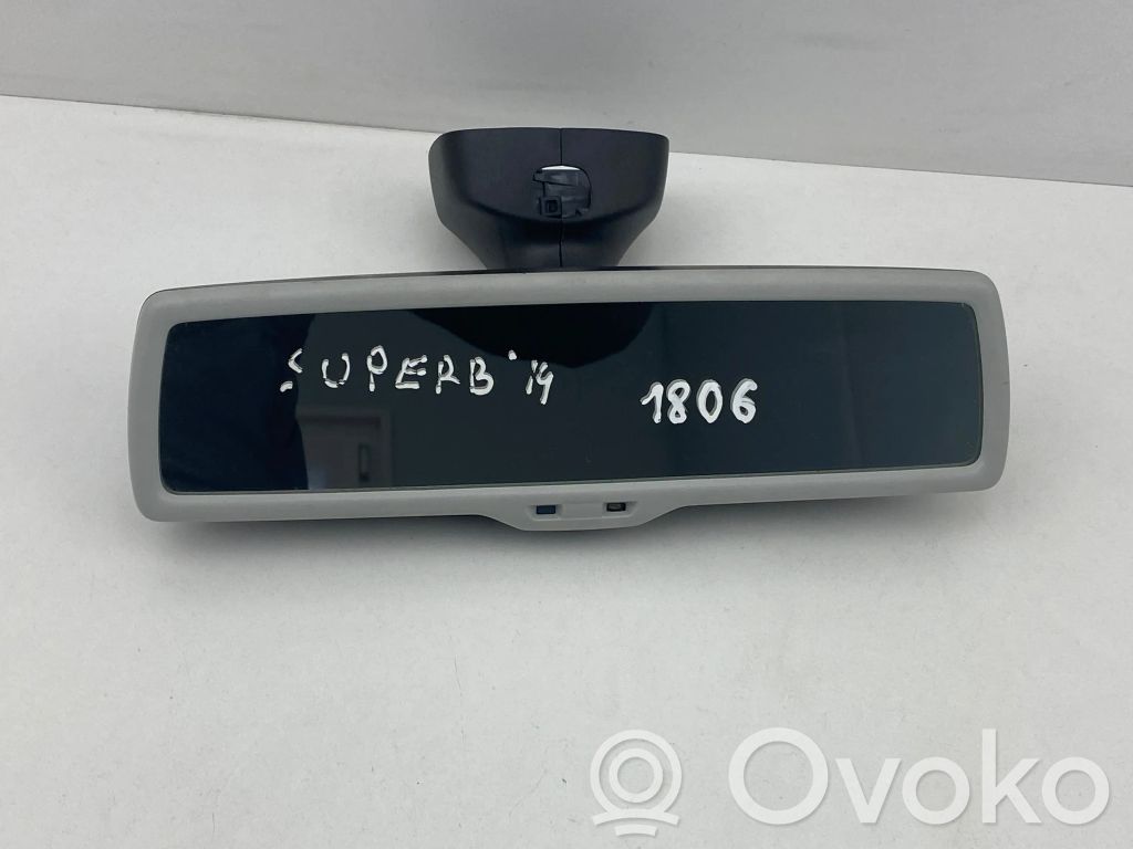 Skoda Superb B6 (3T) Rear view mirror (interior) 