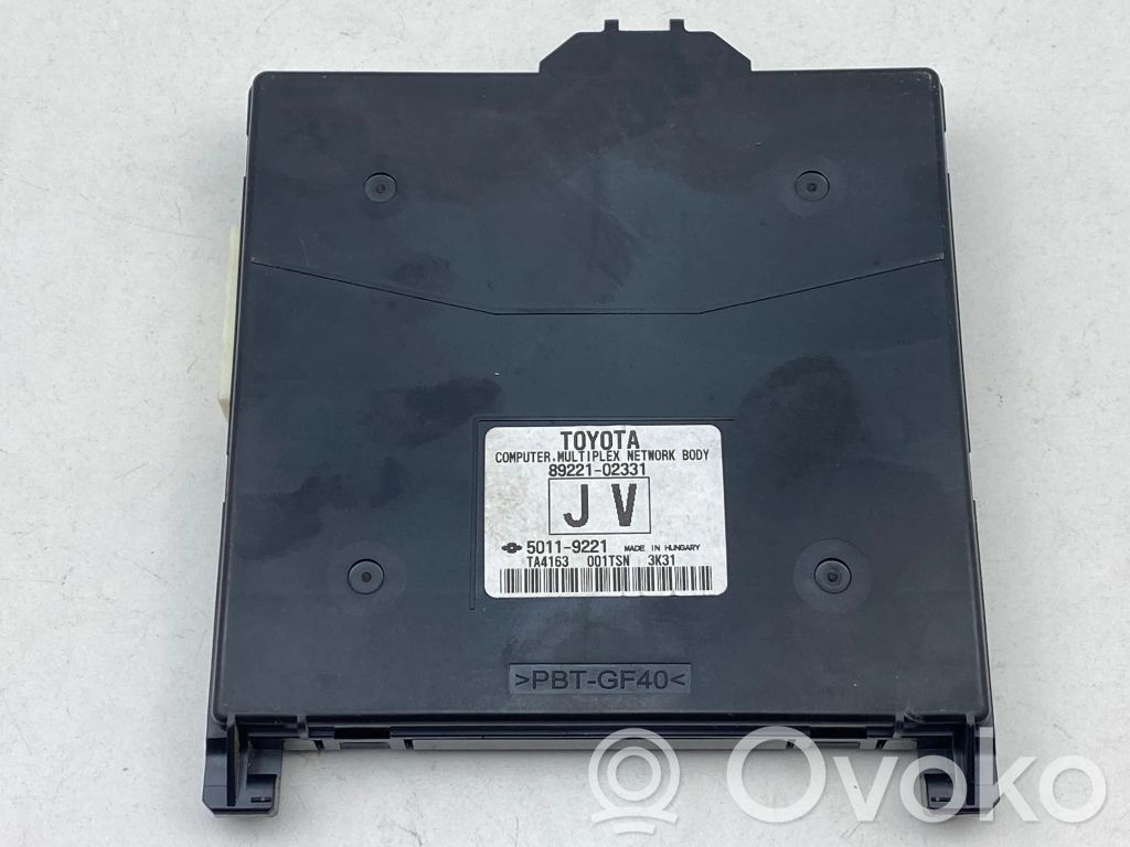 Toyota Auris E180 Fuse box set 