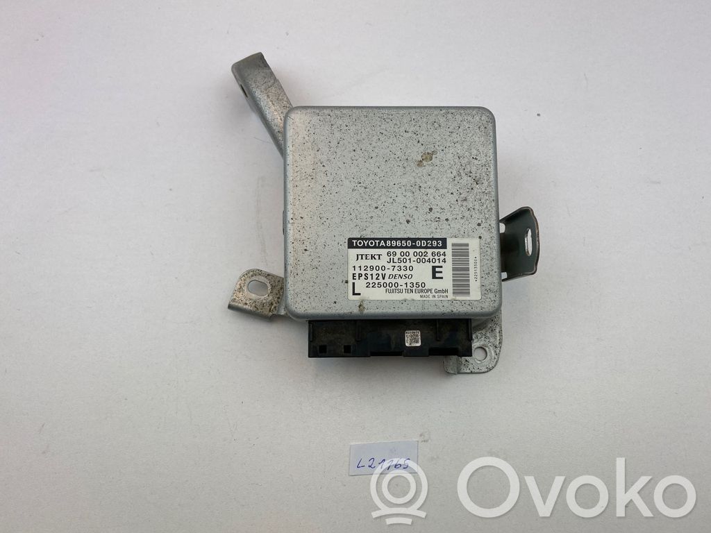 Toyota Yaris Power steering control unit/module 