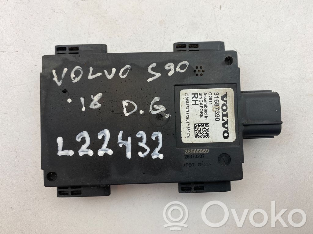 Volvo S90, V90 Blind spot module 