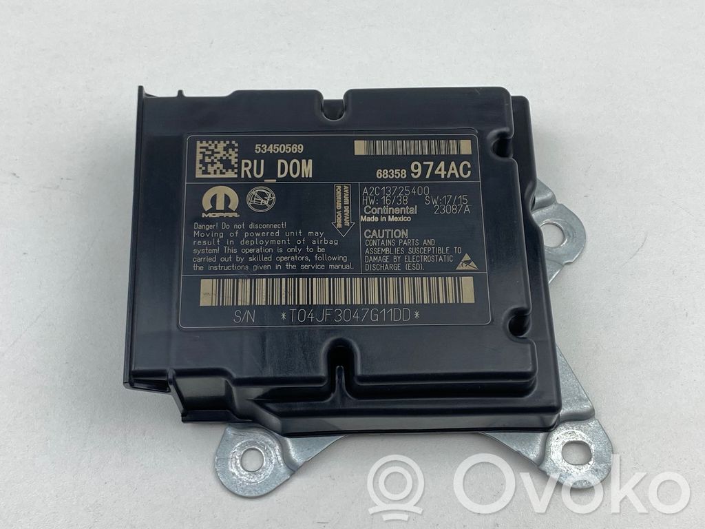 Chrysler Pacifica Airbag control unit/module 