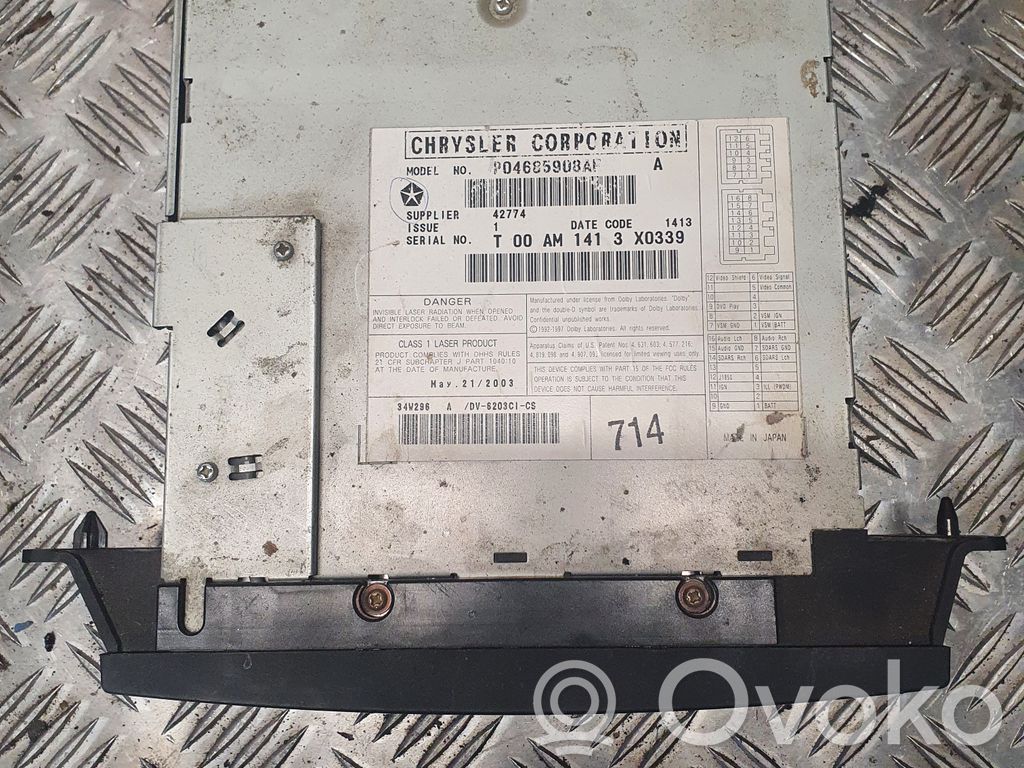 Navigation unit CD/DVD player   P04685908AF