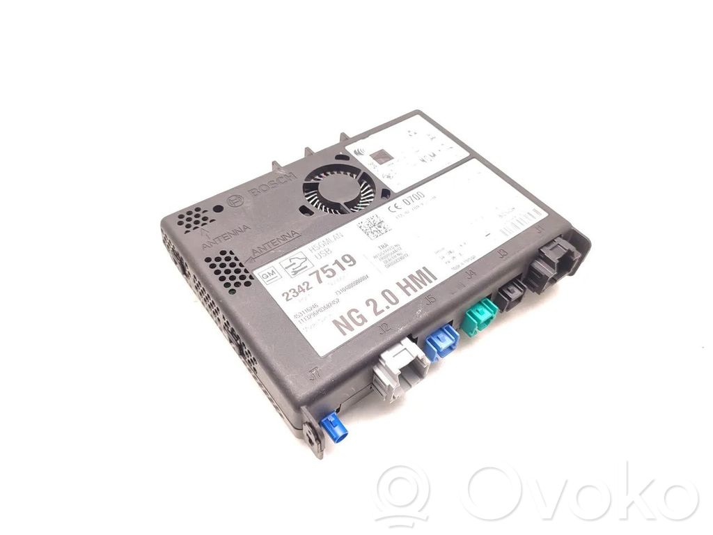 Opel Insignia A GPS navigation control unit/module 