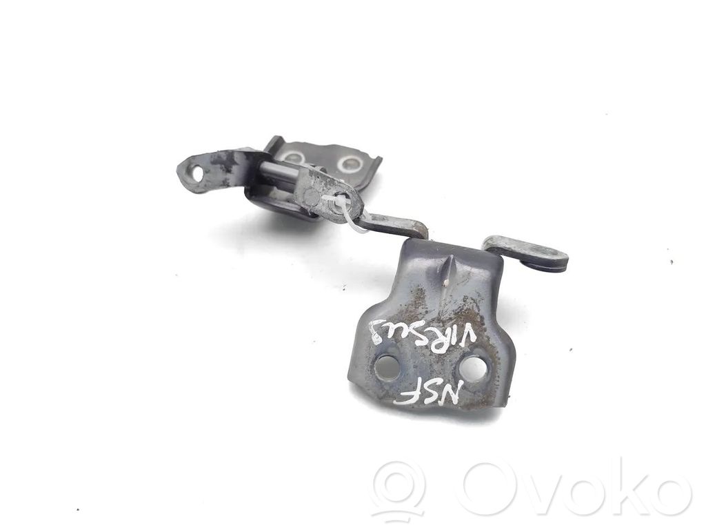 Front door hinge set