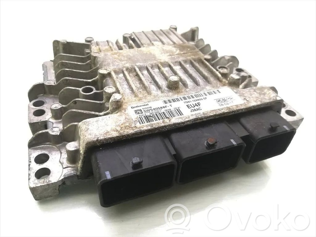 Engine control unit/module   7G9112A650SF,5WS40588FT,EU4F