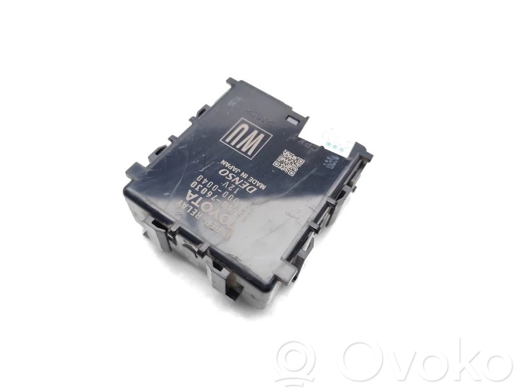 Lexus UX Window wiper relay 