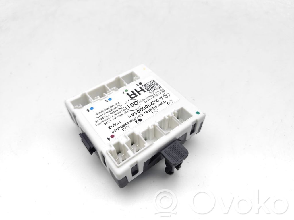 Centralina/modulo portiere   A2229002014