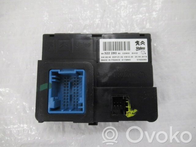 Peugeot 508 Air conditioning/heating control unit 