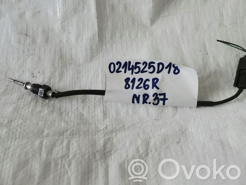 Renault Captur Exhaust gas temperature sensor 