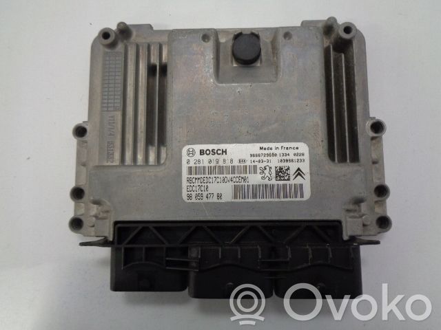 Engine control unit/module   9805947780,9805947780