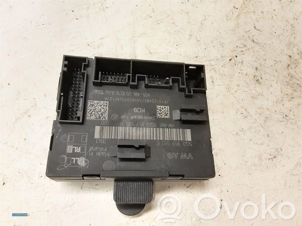 Door control unit/module   5Q0959593E,5Q0959593B
