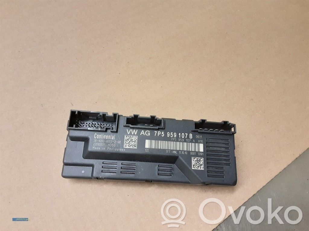 Porsche Cayenne (9PA) Tailgate/trunk control unit/module 
