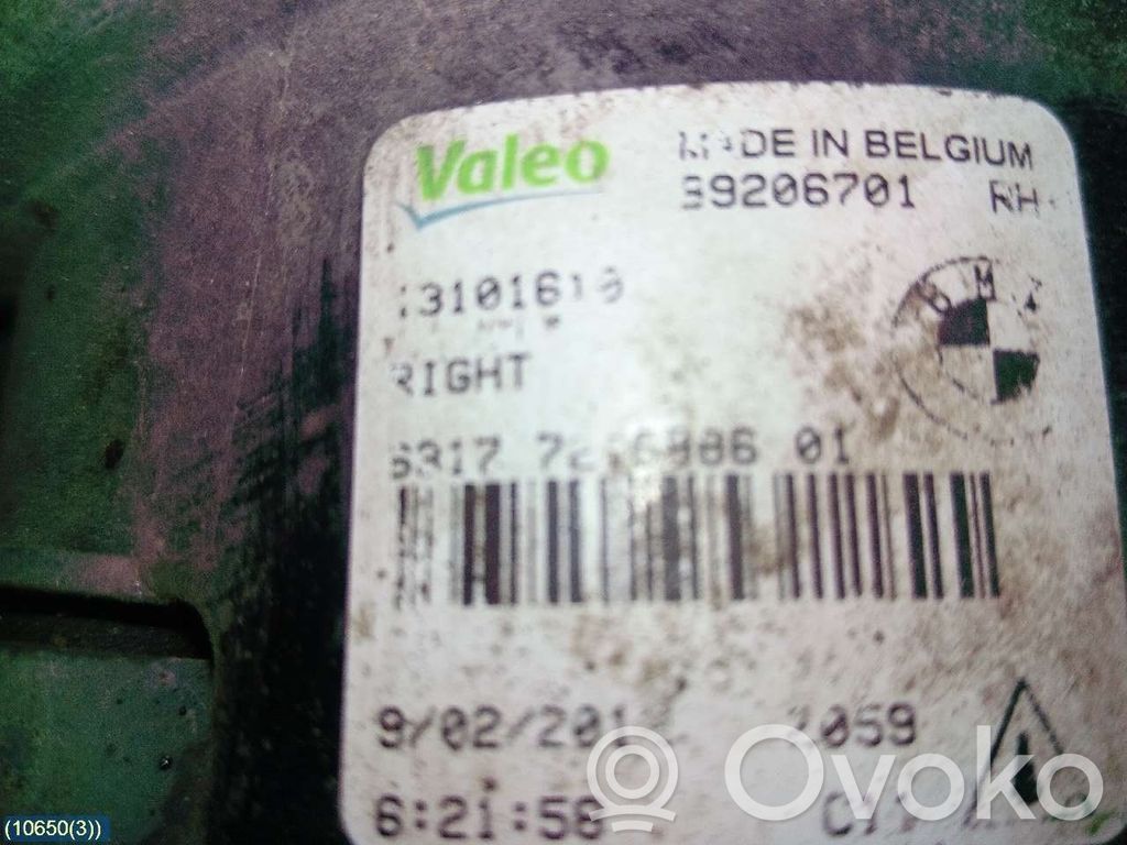 BMW 5 F10 F11 Światło przeciwmgłowe przednie 