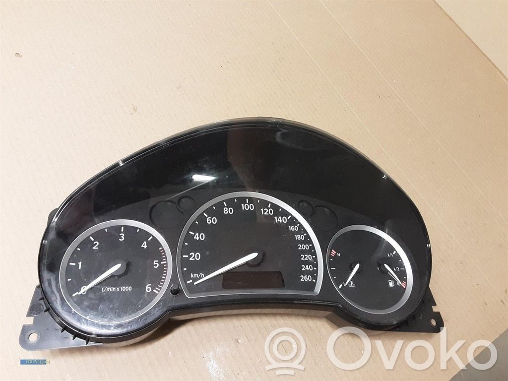 Saab 9-3 Ver2 Velocímetro (tablero de instrumentos) 