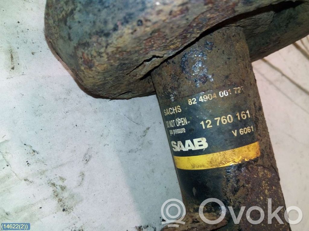 Saab 9-5 Front shock absorber with coil spring 