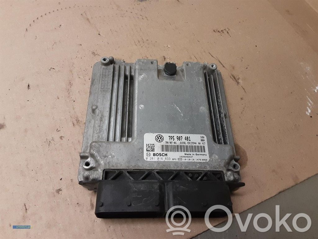 Porsche Cayenne (9PA) Injection control unit/module 