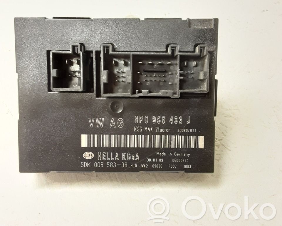 Audi A3 S3 8P Module confort 