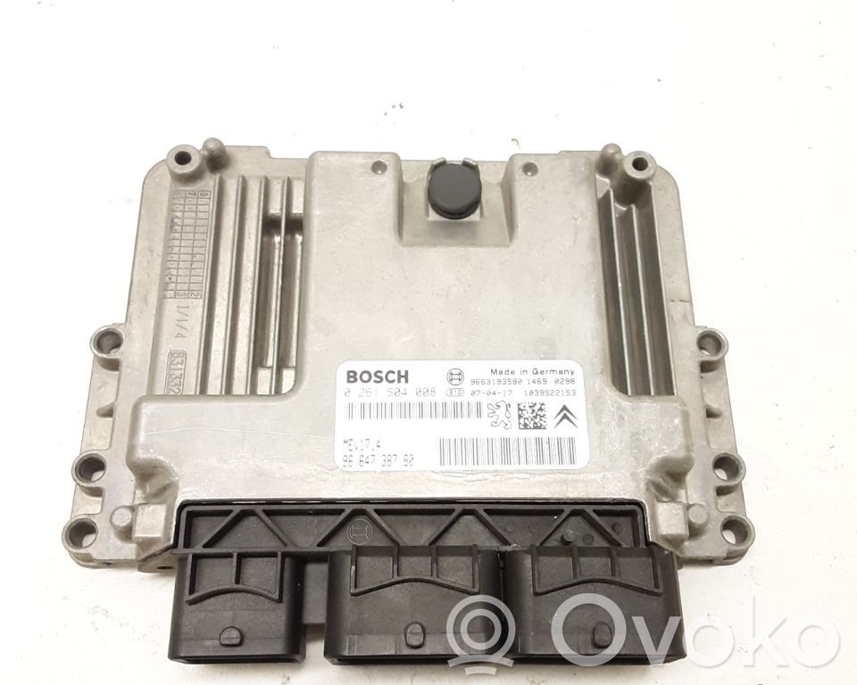 Peugeot 207 Injection control unit/module 