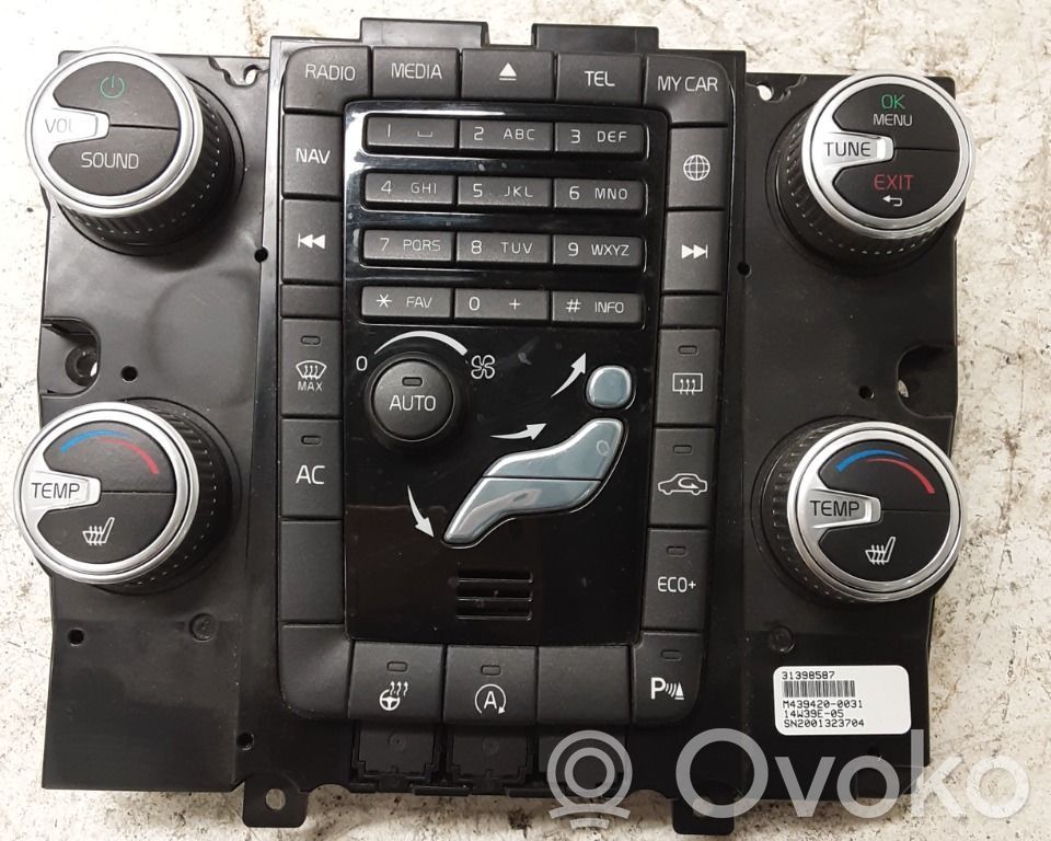 Volvo V70 Climate control unit 