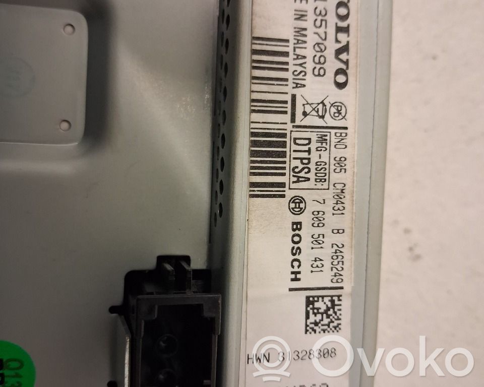 Volvo V60 Screen/display/small screen 