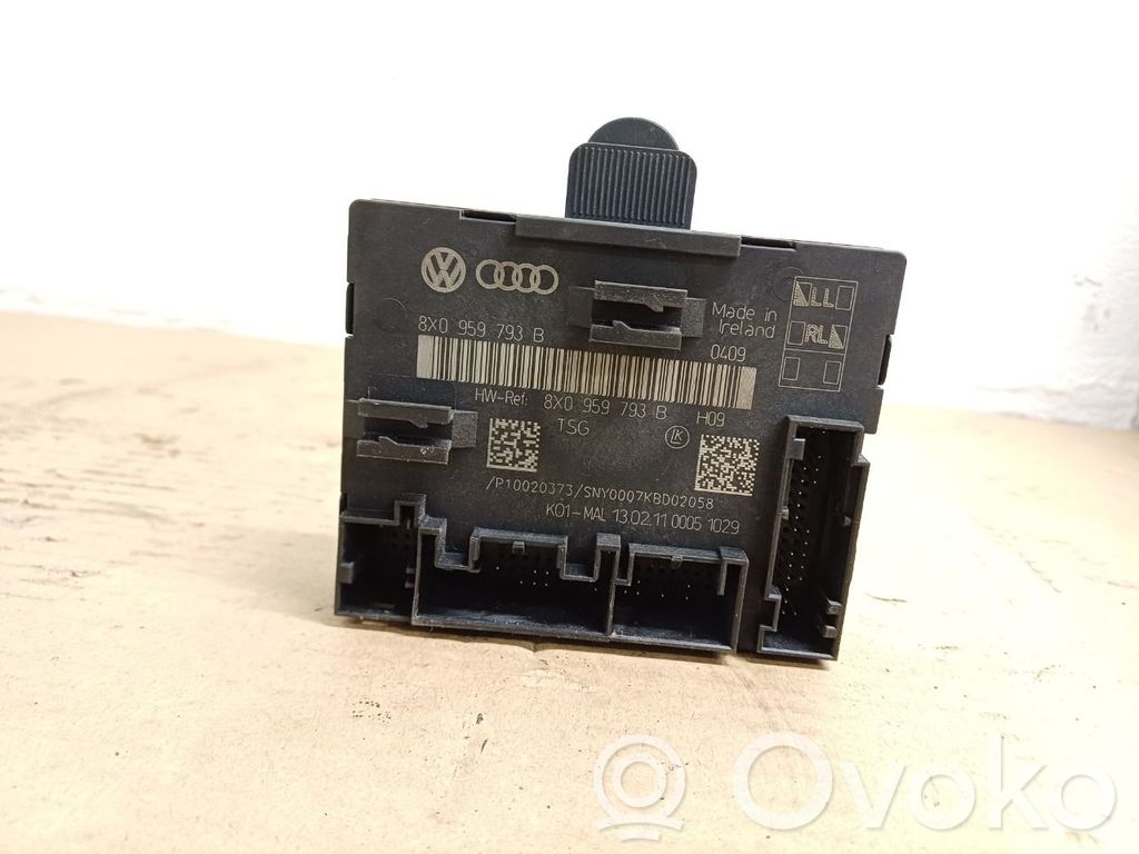 Unité de commande module de porte   8X0959793HZ00,P10020373,8X0959793B