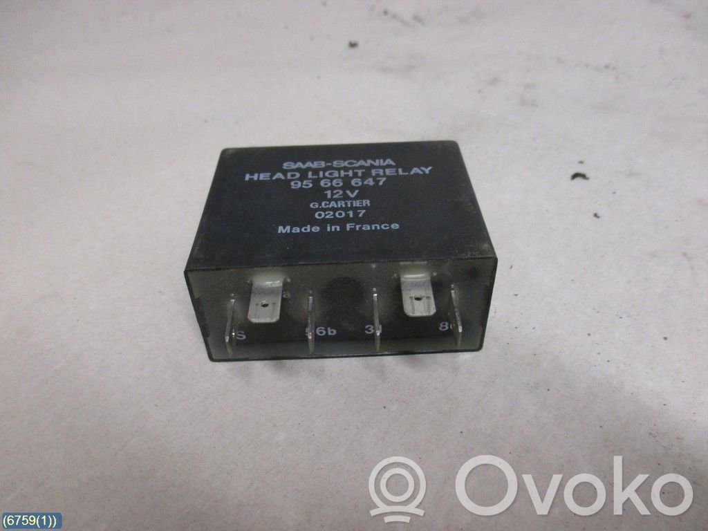 Saab 9000 CC Light relay 