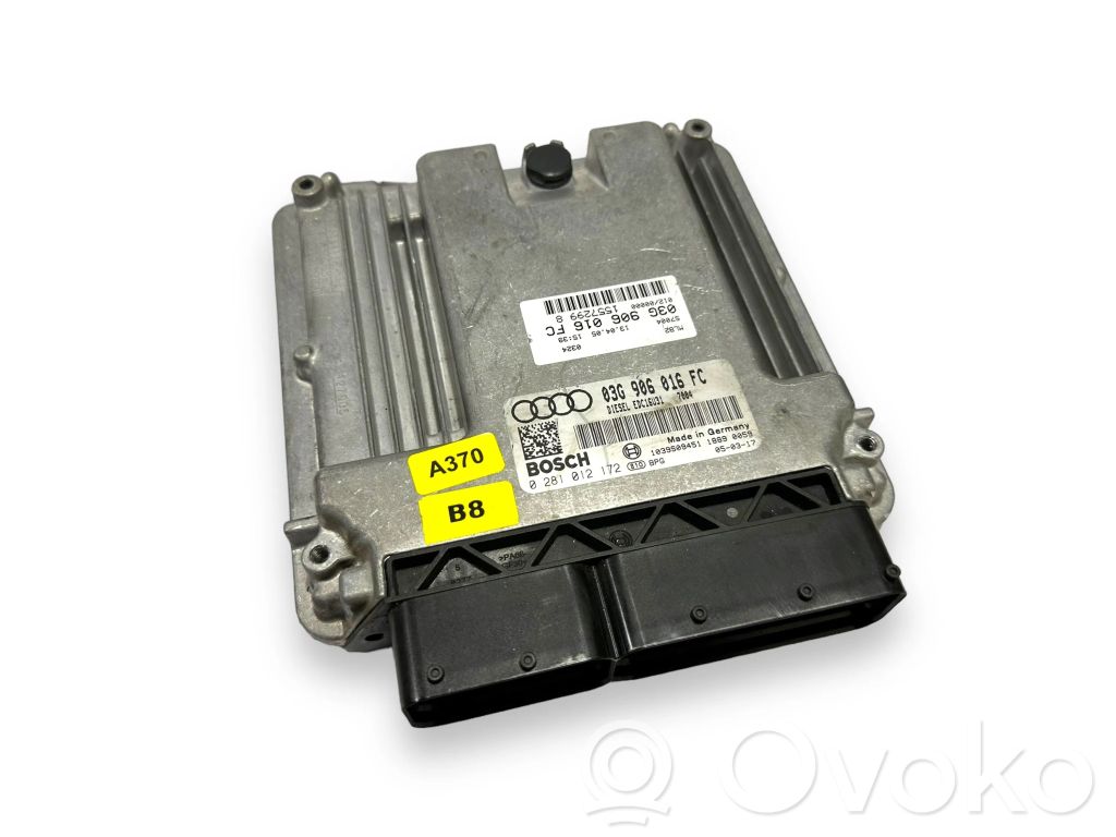Audi A4 S4 B6 8E 8H Engine control unit/module ECU 