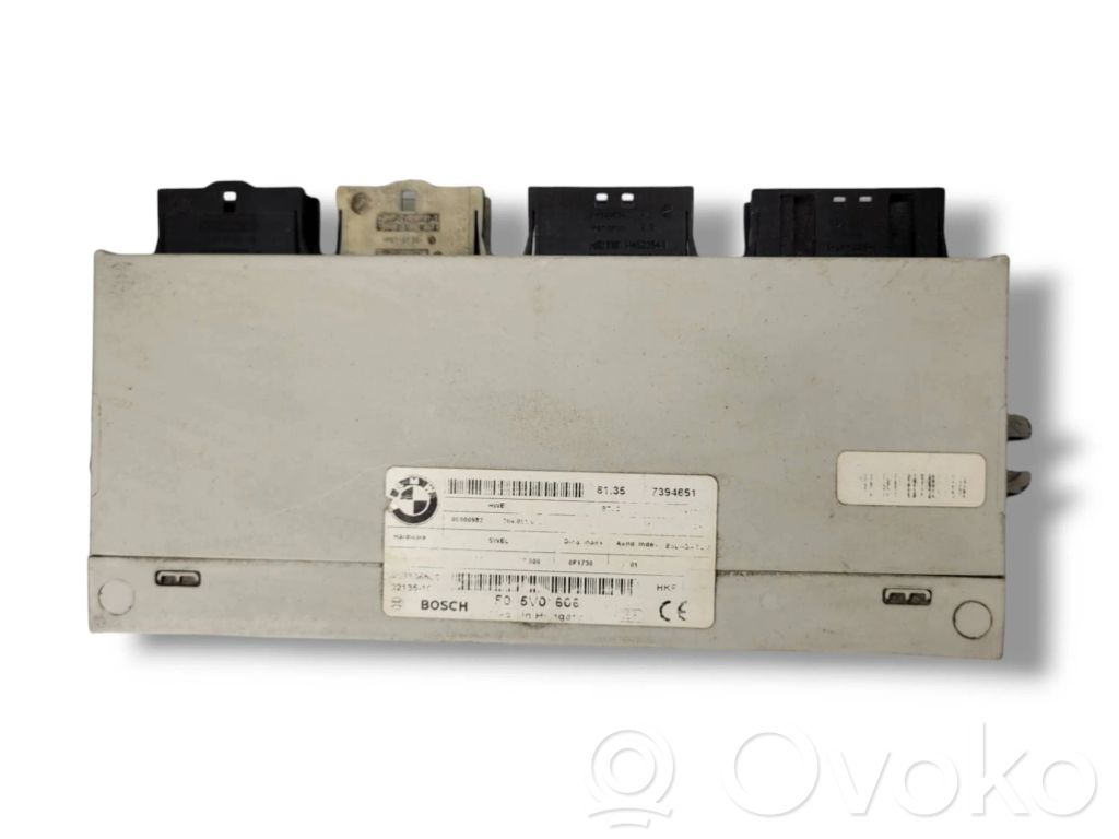 BMW 5 F10 F11 Tailgate/trunk control unit/module 