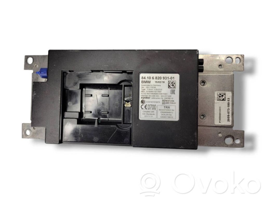 BMW 3 F30 F35 F31 Bluetooth modulis 