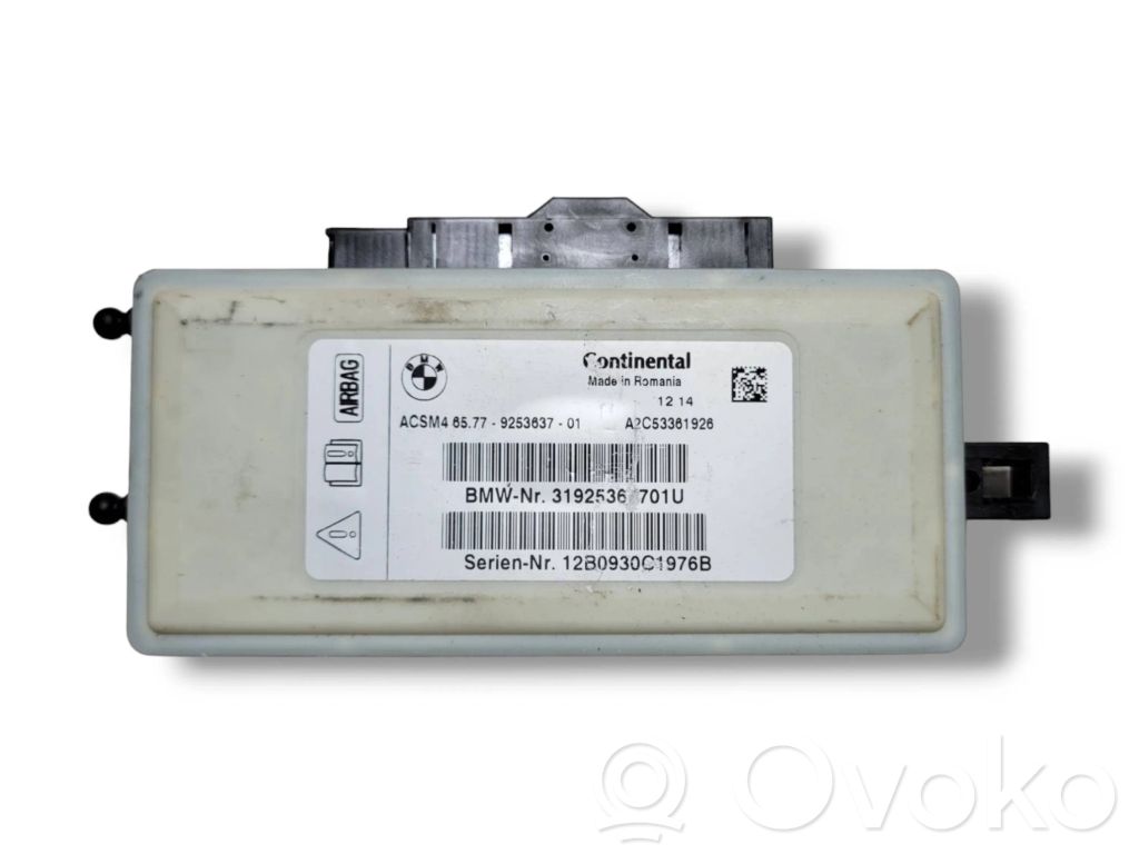BMW 5 F10 F11 Airbag control unit/module 