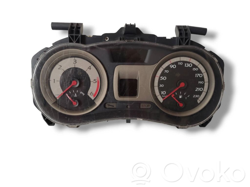 Renault Clio III Speedometer (instrument cluster) 