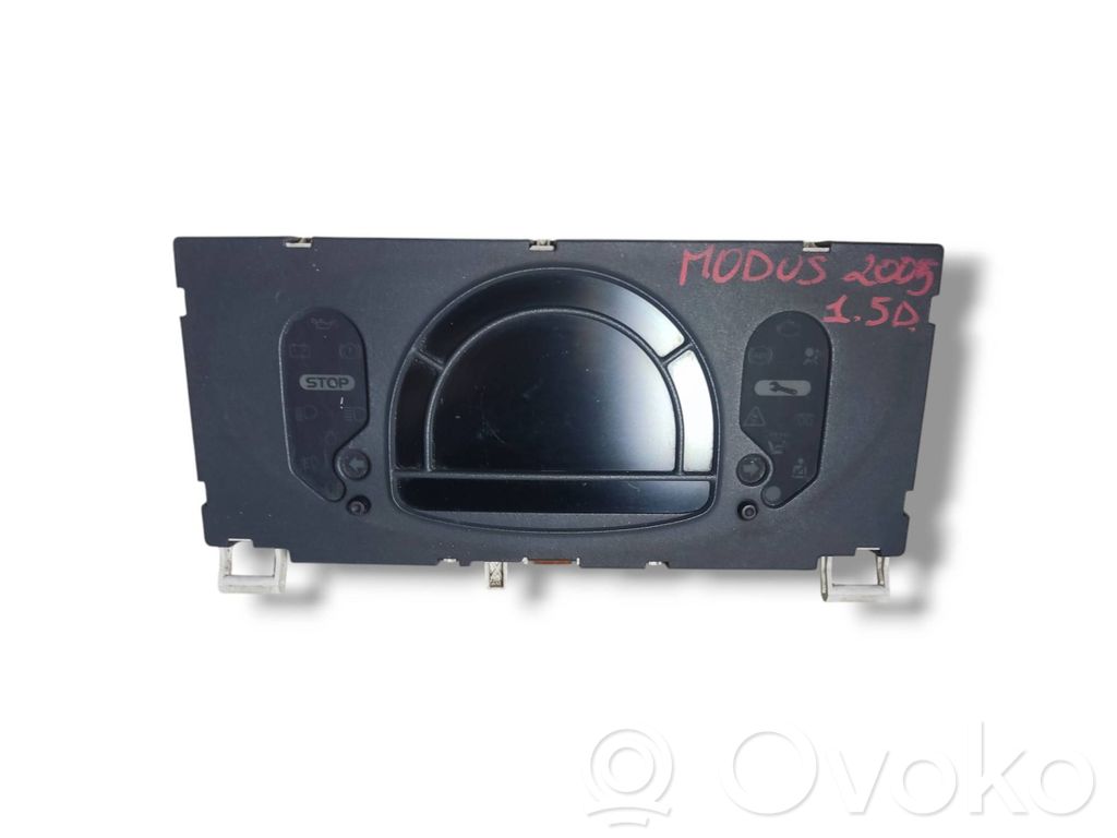Renault Modus Spidometrs (instrumentu panelī) 