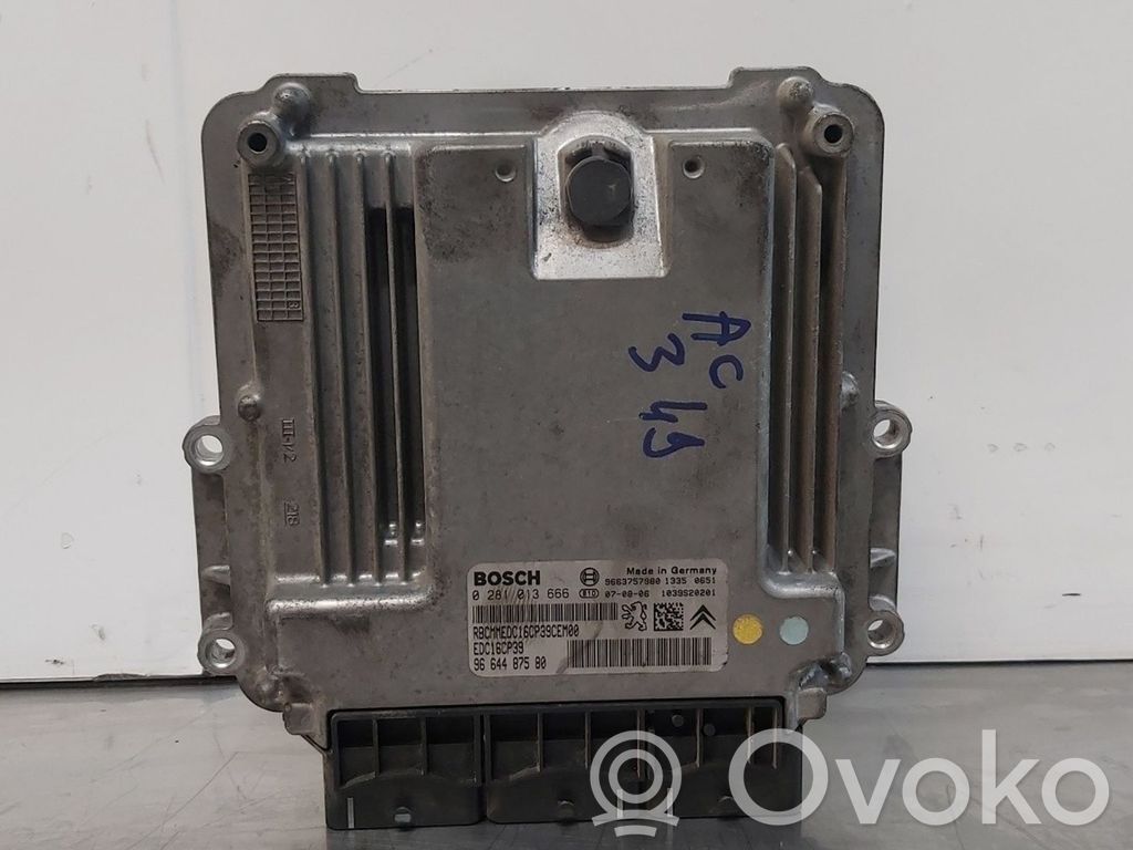 Engine control unit/module   9664487580