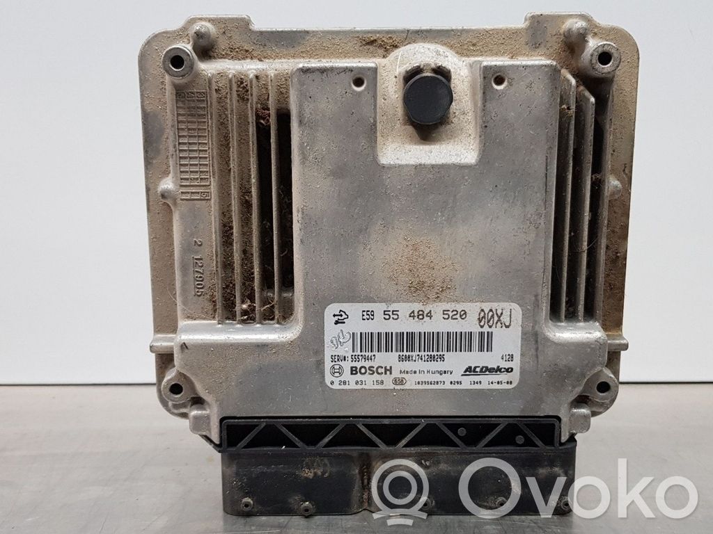 Unidad de control/módulo del motor   55484520,0281031158