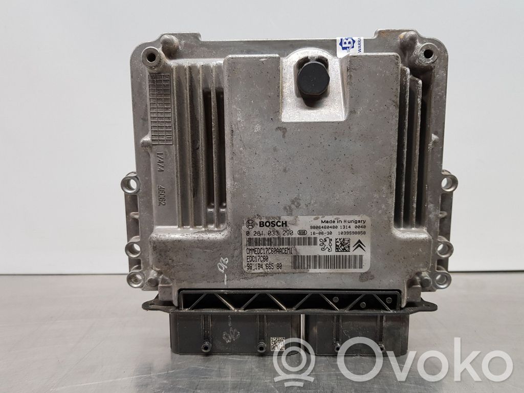 Peugeot 3008 II Engine control unit/module 